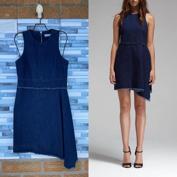 N / Nicholas Denim Dress size 4 - Picture 1 of 17